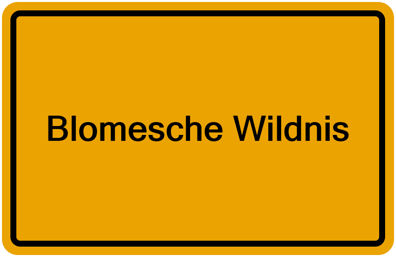 Handelsregister Blomesche Wildnis